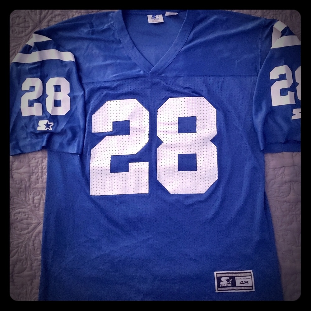 ❌SOLD - 1994 Marshall Faulk Colts Jersey - Starter